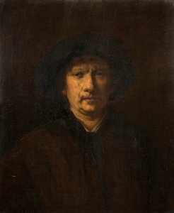 Copy of a Self Portrait by Rembrandt van Rijn